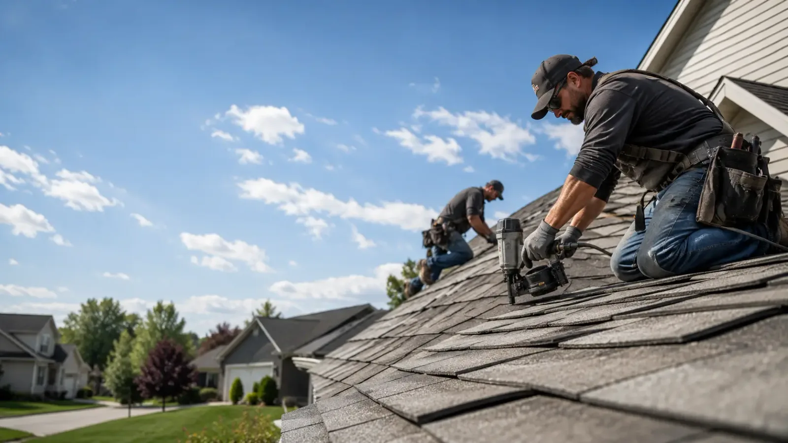 Storm Damage Roof Repair in Spraggs, PA near me